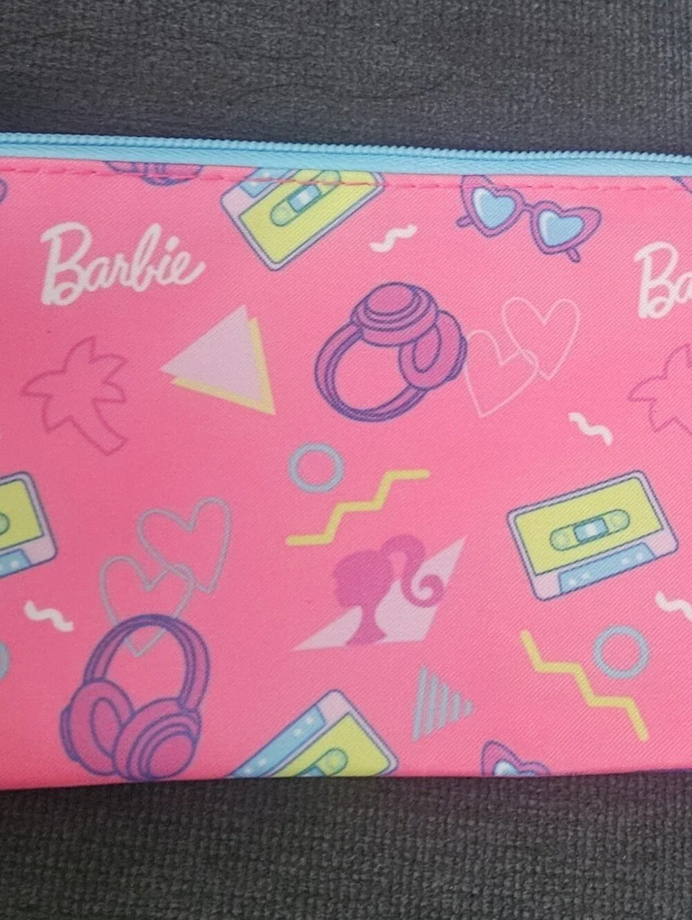Barbie Pink Kids Lunch Bag Set with Matching Bottle and Pencil Case